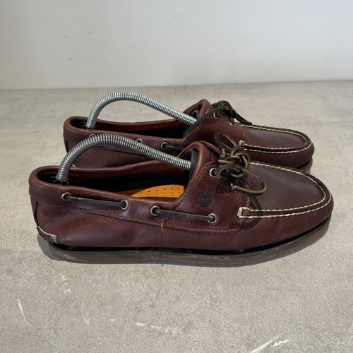 Timberland oxblood boat shoes - timberland,