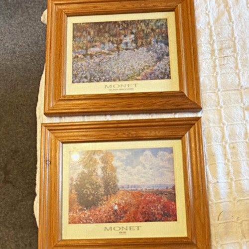Pair ofclaude monet framed - monet,