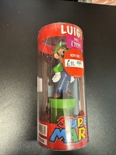 Luigi - Super Mario Bros Premium Figures by Nintendo.  (Open box, Never Used)