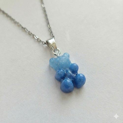 Handmade resin gummy bear - handmade,