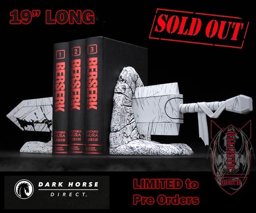 Berserk manga bookends - berserk,