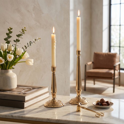 Taper candle holders set - set, 2