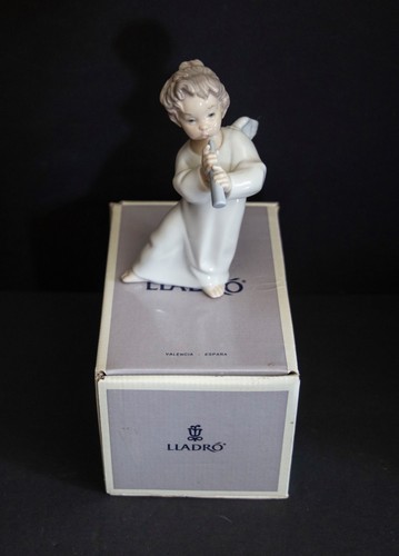 Lladró angel with flute - lladró, “angel