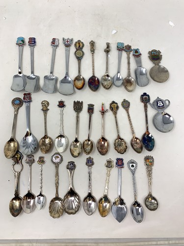 Vintage souvenir spoons - vintage,