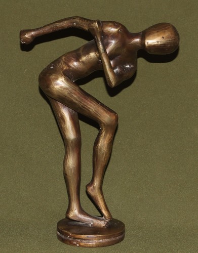 Vintage bronze sculpture - 27,