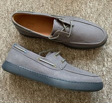Fitflop Boat Deck Shoes UK 11.5 New Canvas Rubber Casual Cruise Hols Lawrence