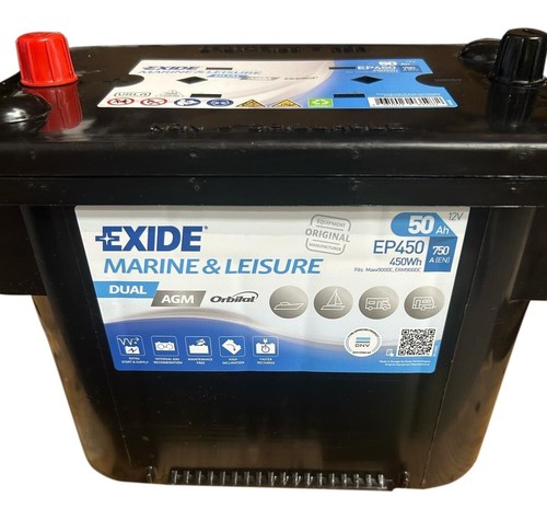 Exide ep450 dual - ep450, battery
