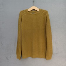 Burton Menswear Mustard Chunky