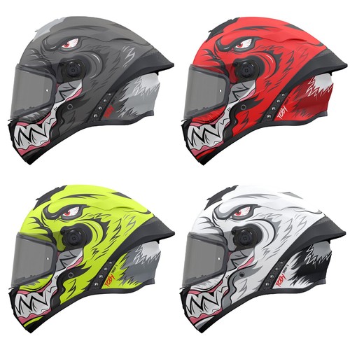 Targo toby full face - s,