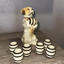 Lefton China Saint Bernard Dog