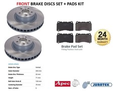 FRONT AXLE BRAKE DISCS and