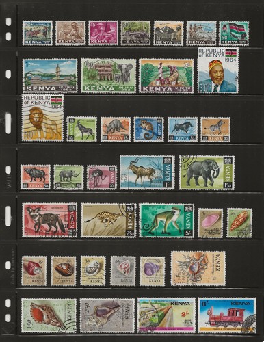 Kenya stamp collection 110 - kenya,