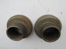 OEM Panhead original un-chromed neck cups, Shovelhead harley knucklehead