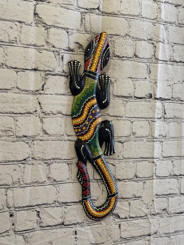 50cm gecko carved - carved, dot