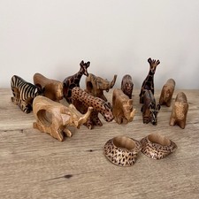 Hand Carved Wooden African