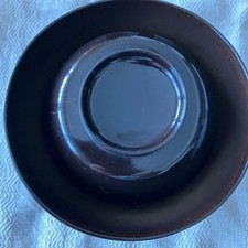 Lacquered Bowl & Lid Set 12.3cm 9.8cm Vintage Antique