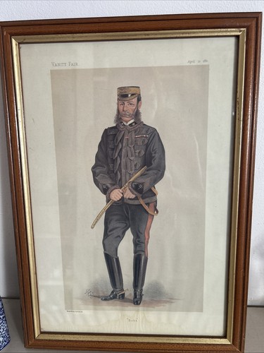 Antique vanity fair print - vanity,