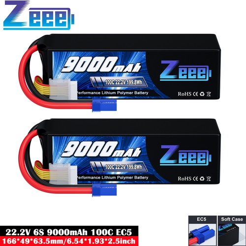 Zeee 6s lipo battery - 22.2v,