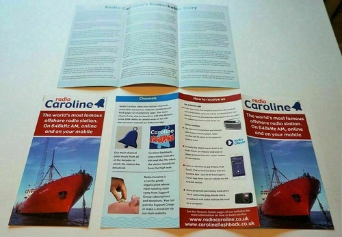 Radio caroline history - caroline, current