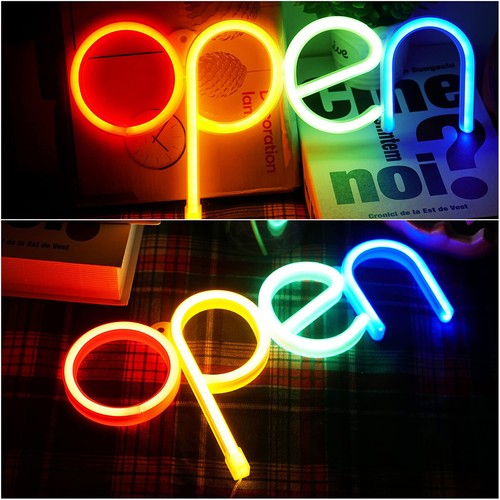 Large bright flashing - led, open