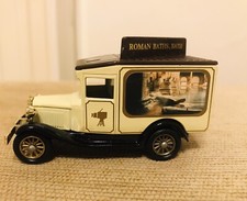 Lledo Stevelyn Model A Ford View Van, The Roman Baths, Bath, in cream