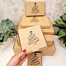 Christmas Empty Gift Box With