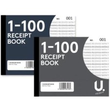 Receipt Book 1-100 - Half
