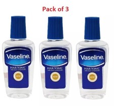 3 x Vaseline Hair Tonic &