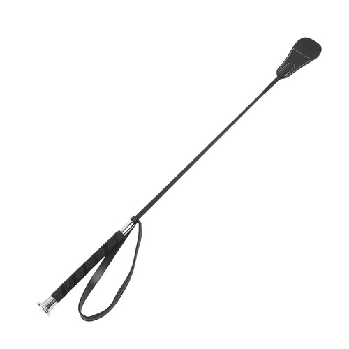 Black riding whip horse - riding,