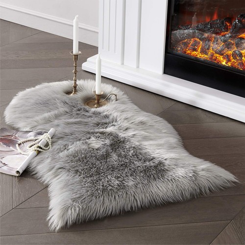 Faux sheepskin fur - faux,