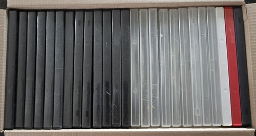 Box empty dvd cases - empty,