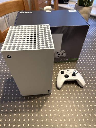 Xbox series white 1tb - series,