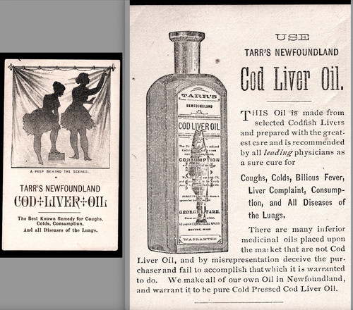 Cod liver oil tarrs - liver,