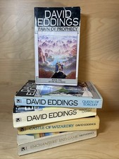 The Belgariad Series  X5 Paperback Books , Collection By David Eddings