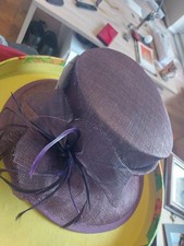 Gorgeous Mauve Wedding Hat