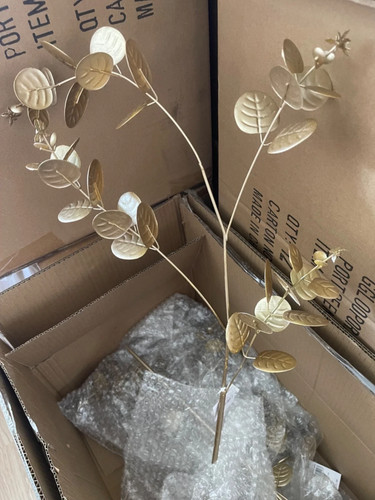 Gisela graham metal - gold, leaf