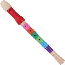 MEISH Wooden Descant Recorder 8 Hole Descant Recorder Soprano Recorder Instrume
