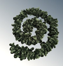 Dark Green Iridescent Velvet