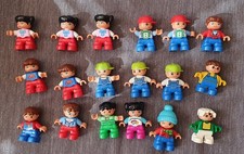 Lego Duplo Children Figures Bundle X 17 Plus A Baby Toddler, Infant Characters