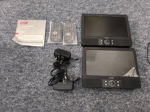 Logik l9dualm12 twin screen - l9dualm12, 9"