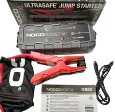 NOCO Boost XL GB50 1500Amp Ultra Safe Jump Starter With Type C To C Cable A