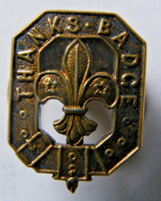 Vintage Scout Badge Thanks