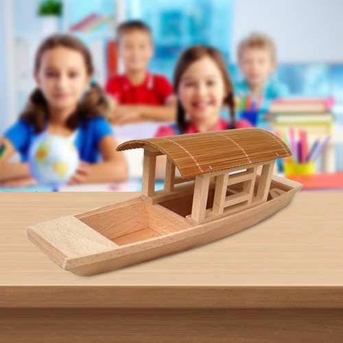 Wooden awning boat ornaments - awning,