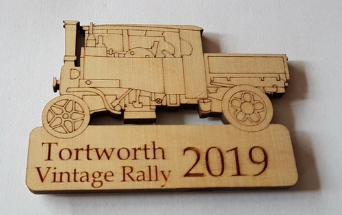 Wooden fridge magnet rally - magnet,