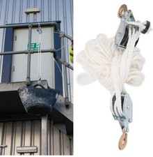 4000LBS Hoist Pulley Galvanized Steel Hook Lifting Pulley Block with Multi Rope