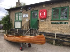 Canadian Cedar Stripwood Canoe