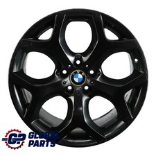 BMW X5 E70 Black Rear Wheel Alloy Rim 20" ET:37 11J Styling 214 6772250