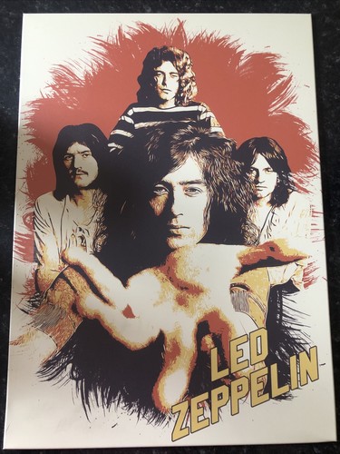 Led zeppelin metal poster - zeppelin,