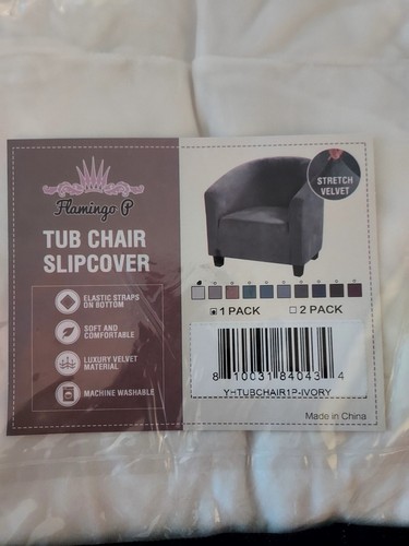 Tub chair slip - tub, cover