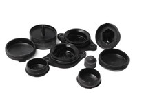 Cover caps, plugs, set, frame